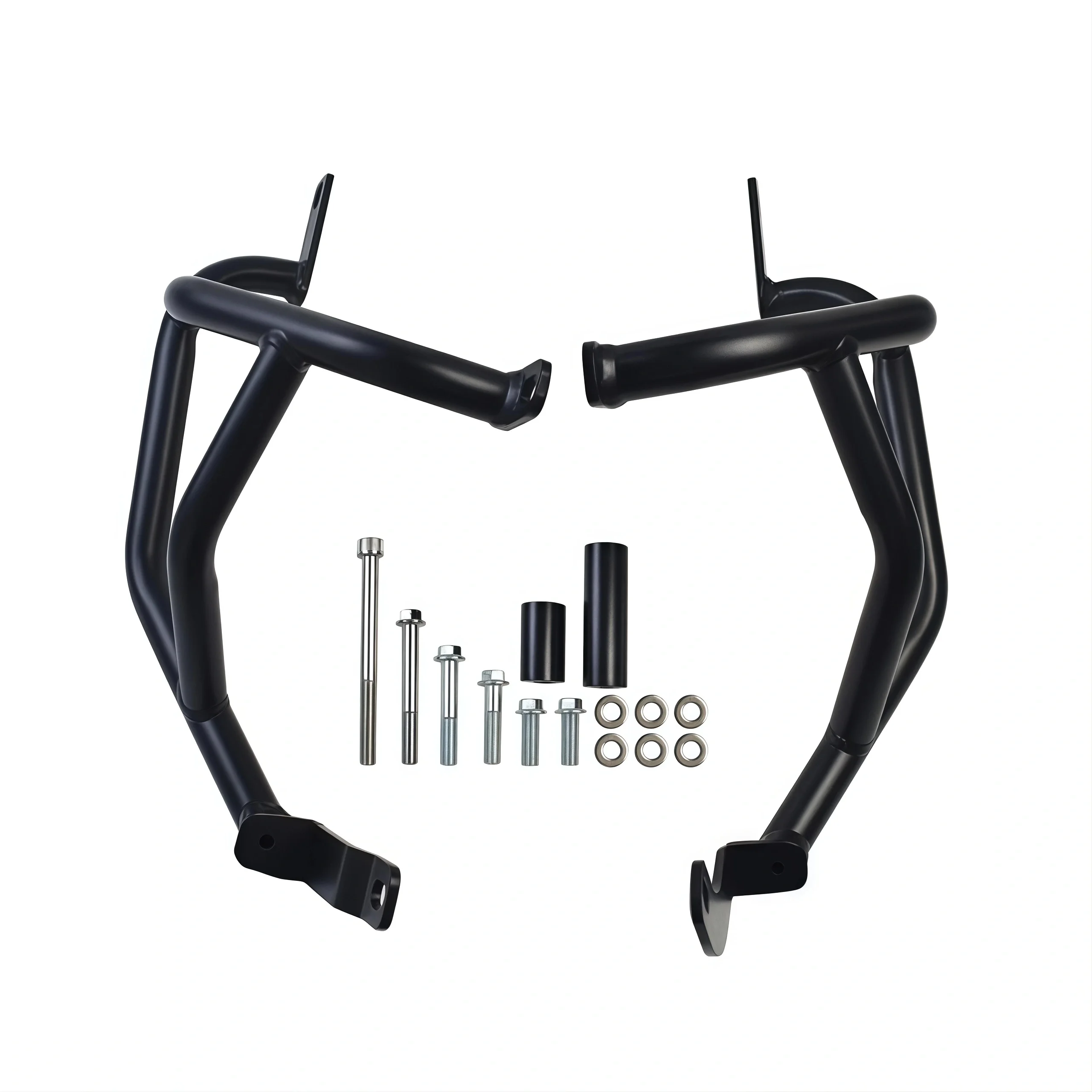 Z400 Z250 오토바이 엔진 가드 하이웨이 크래시 바 범퍼 안티 드롭 바 탱크 프로텍터 (가와사키 Z 400 Z 250 2018-2024년식)
