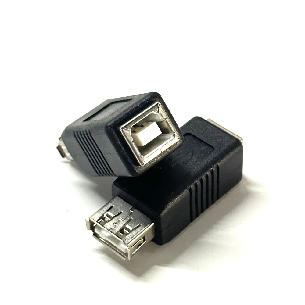 USB TO USB B Connector Adapter USB Female to Type B Female Converter Connector USB Printer Scanner Adapter
