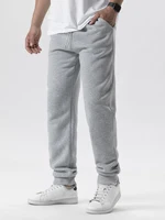 Pantalons décontractés pour hommes automne hiver pantalons de survêtement en polaire hommes Joggers taille élastique Sport pantalons décontractés Baggy Fitness vêtements de Sport 5