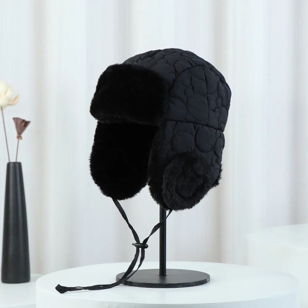 Warm Velvet Kids Hat Windproof Coldproof Pullover Cap