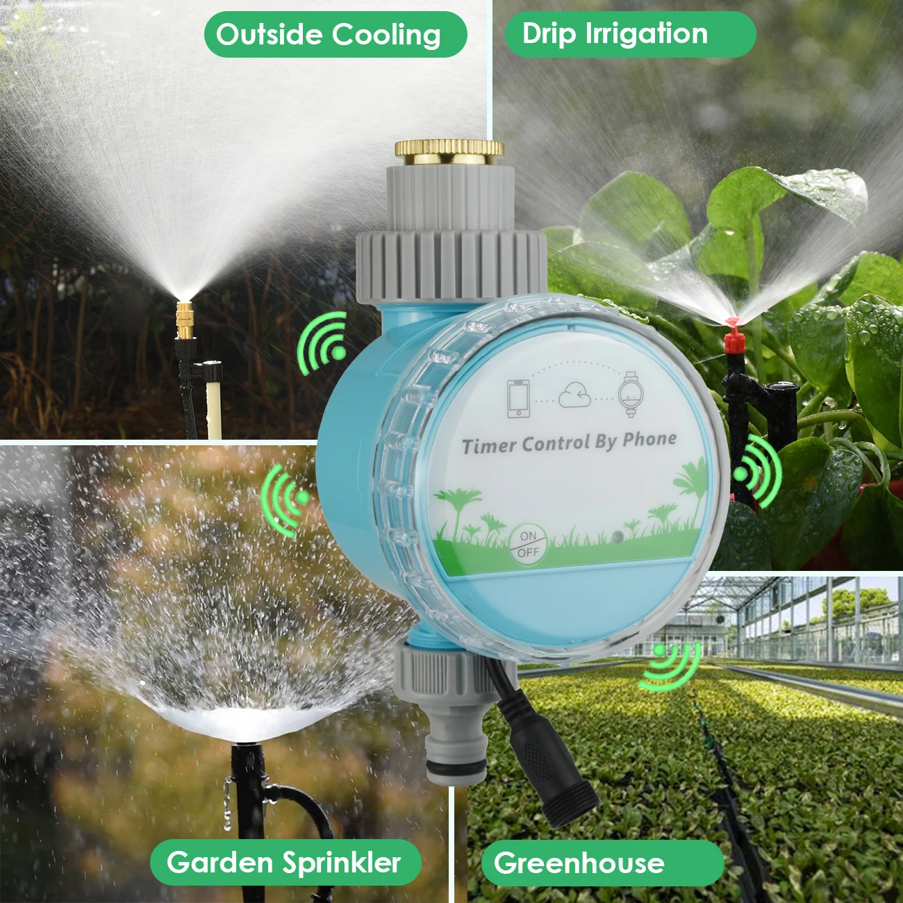 1pcs Garden WiFi Wireless Smart Water Timer Remote Controller Phone Greenhouse Outdoor Irrigation Automatic Kit Built-in Gateway 5 1pcs Garden WiFi Wireless Smart Water Timer Remote Controller Phone Greenhouse Outdoor Irrigation Automatic Kit Built-in Gateway 5