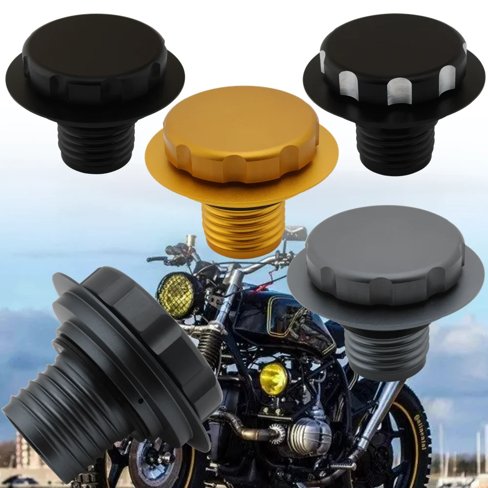 

Motorcycle CNC Aluminum Fuel Gas Tank Vented Decorative Oil Cap for BMW R45 R65 R80 R90 90S 100R R100