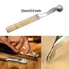 Leather Sewing Stitching Craft Sewing Kit Waxed Thread Hand Quilting Needles Sewing Awl For Beginner Leather Upholstery Repair - Image 3