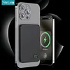 Xilecaly Ultra thin Alloy Powerbank Magnetic Power Bank Wireless Fast Charger For iPhone 16 15 13 14 Backup battery For Magsafe 1