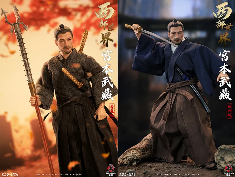 

EdStar 1/12 ESS012 West World Miyamoto Musashi Soldier Model Full Set 6'' Action Figure In Stock For Fans Collection