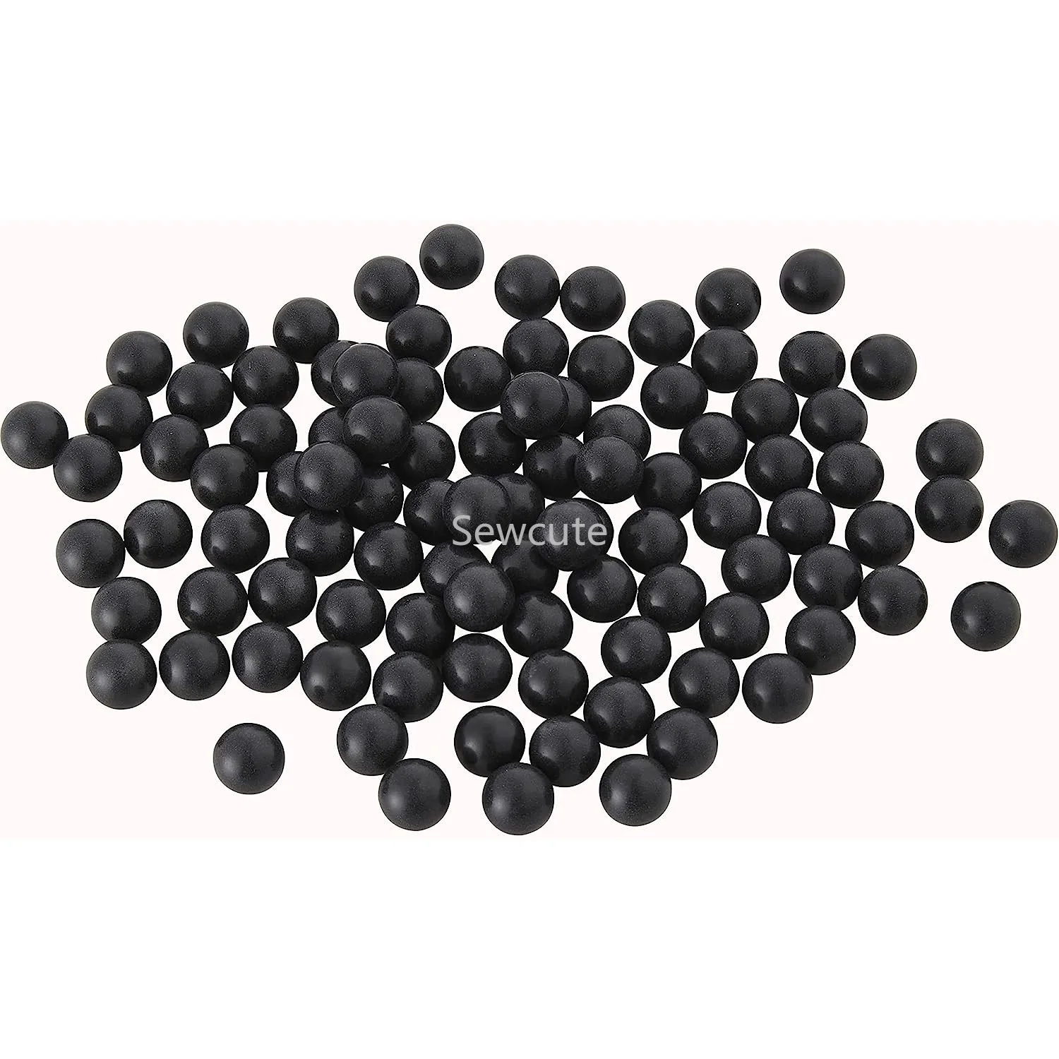 

50 Rounds Solid Nylon 50 Cal Rubber Balls Ammo for Tr50 Reusable Hard Plastic Projectiles for Self Defense