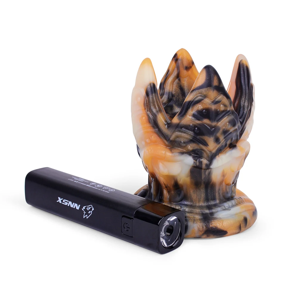 Hollow Anal Plug Flashlight Peeping Anal Dilator Chrysanthemum Dilator Bead Pulling Leak Proof Liquid Collection
