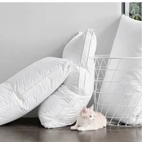 Five Star Hotel Sleeping Pillow,100%Cotton Cover,White Protect Neck Cervical Home Bed Adult Pillow Core 48x74cm Drop Shipping 1
