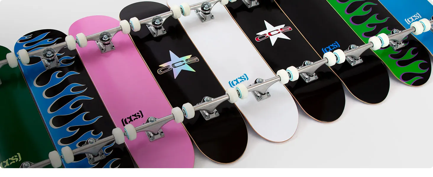 CCS skateboard complete options