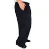 Plus size 8XL 11XL 13xl middle-aged men's summer thin elastic band high waist cotton casual trousers Dad oversize 9XL 8XL 7XL 5