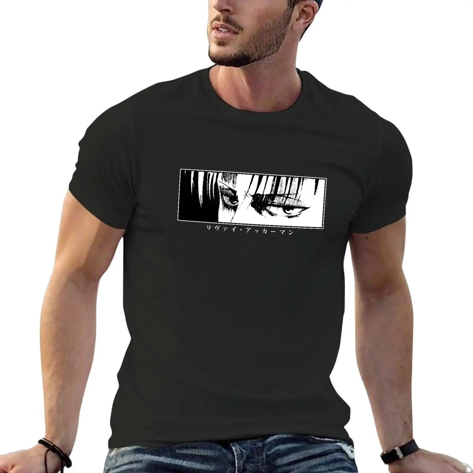 

Levi - eyes T-Shirt summer clothes oversizeds summer top oversized mens graphic t-shirts big and tall