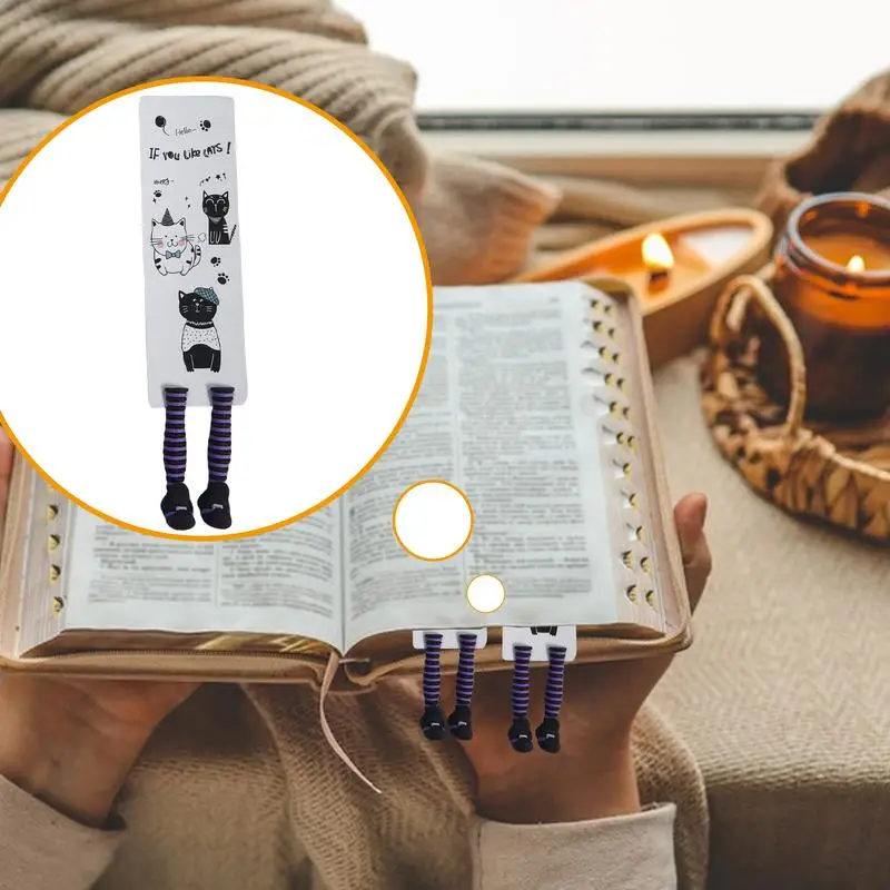 Wicked Witch Feet Bookmark 3D Book Marks For Reading Unique High Heels Book Marker Handmade Funny Bookmark For Bookworm And Book