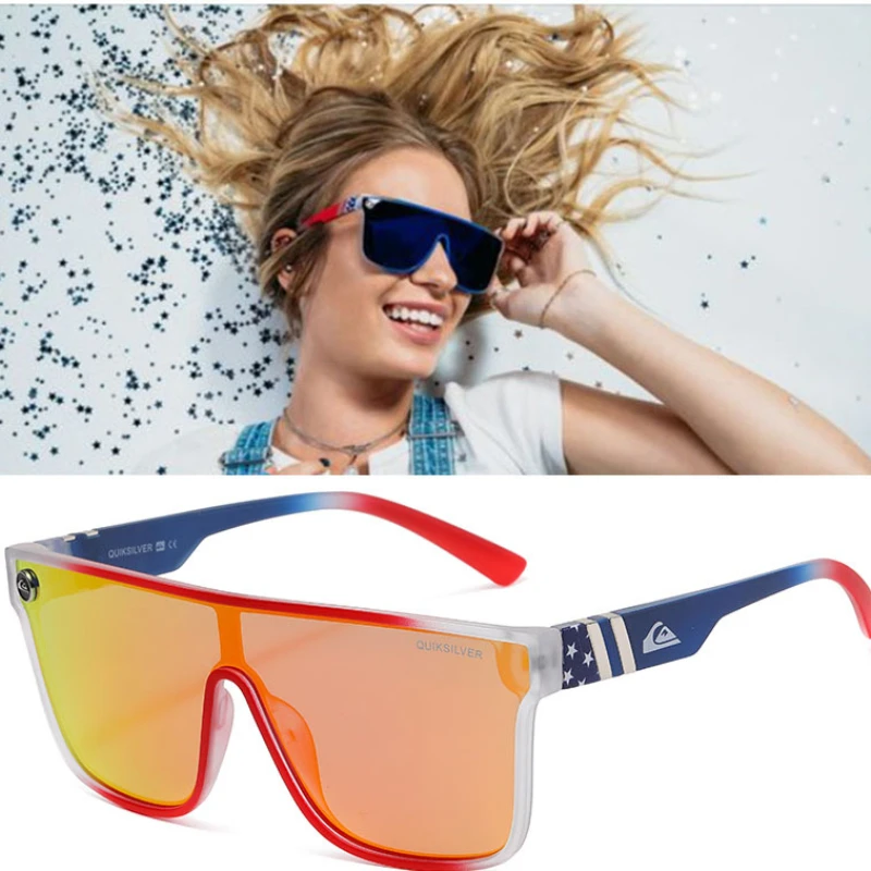 2022 New Fashion Sunglasse Men Women Outdoor Large Frame Oversized Sports Goggle Wholesale Beach Sun Glasses Colorful Uv400 rectangle sunglasses