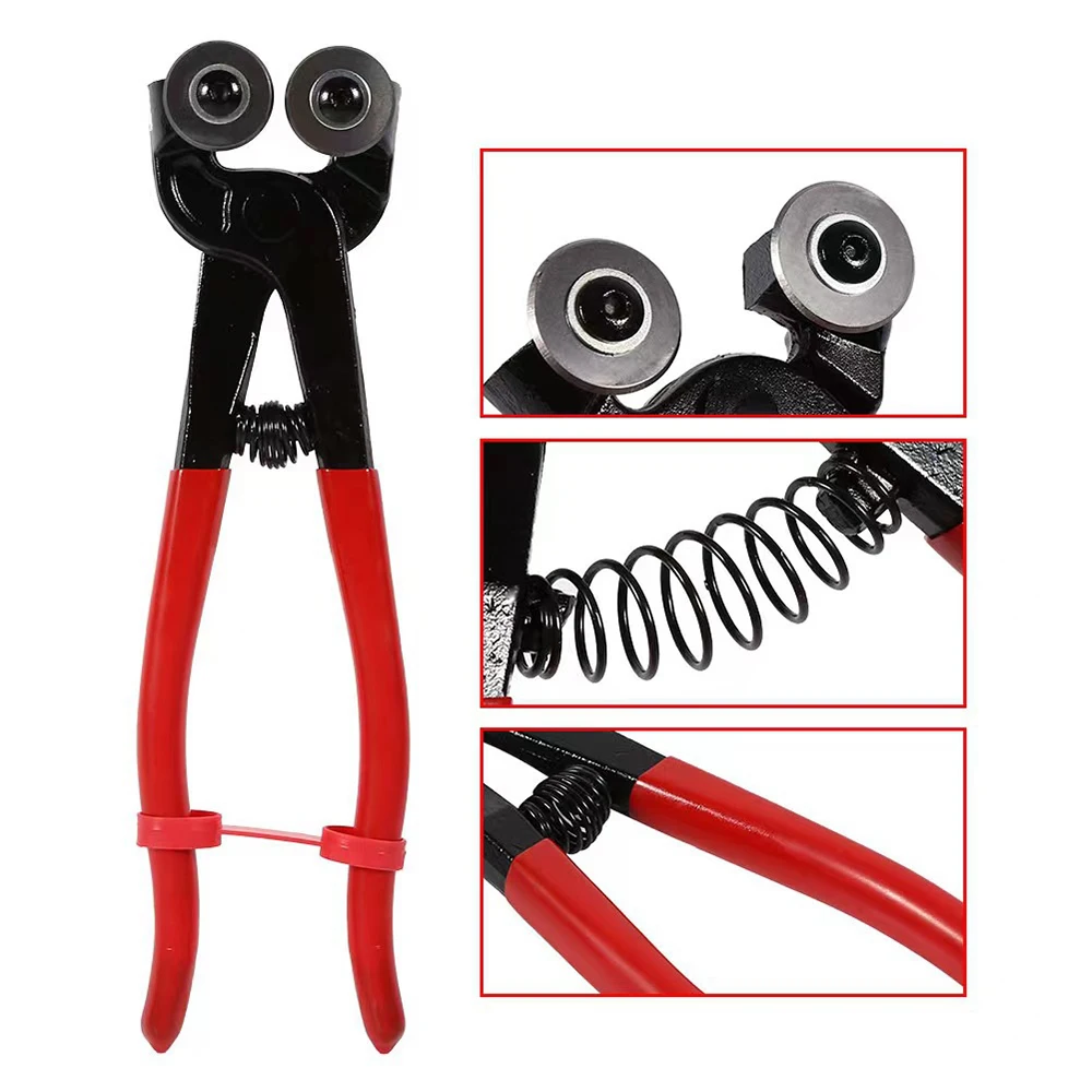 Versatile Glass Cutting and Breaking Tool for Stained Glass and Tile Work