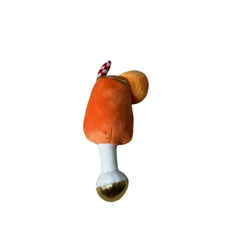 Jouet Grinçant Bol de Vin en Peluche pour Chiens