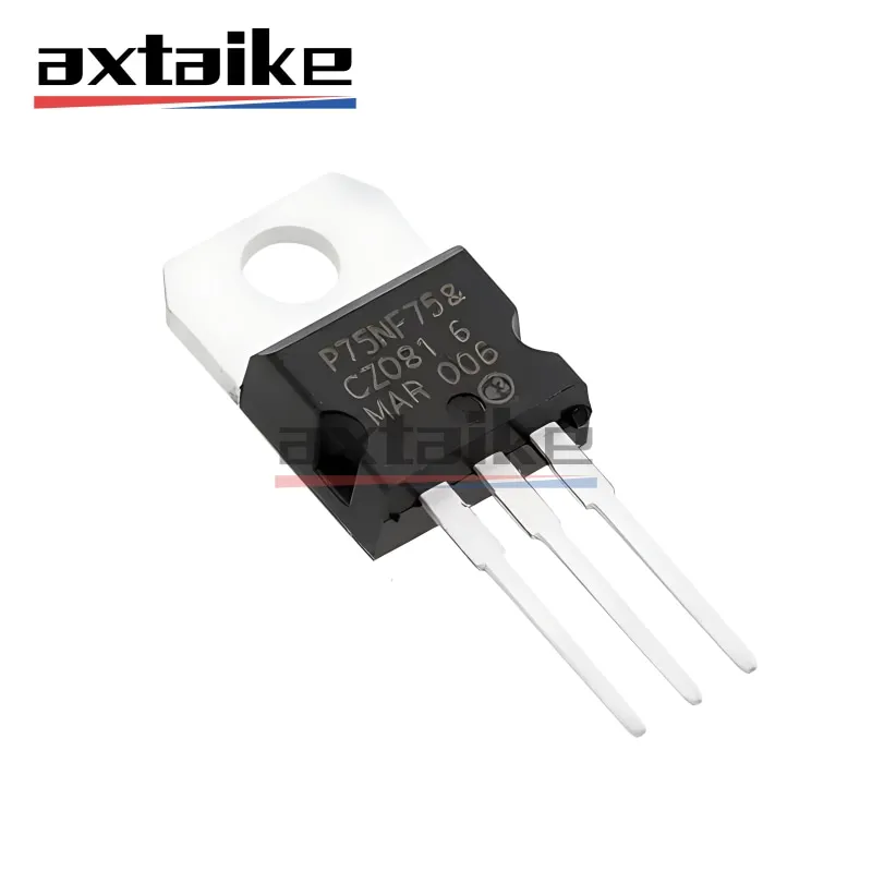 STP75NF75 P75NF75 TO-220 75V 80A 300W 75NF75 DIP N-Channel MOSFET Transistor 5/10/20PCS