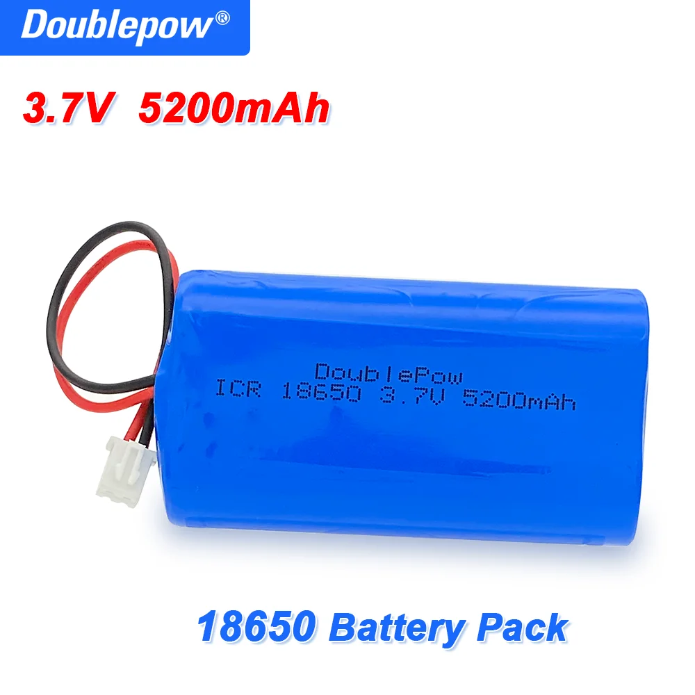 7.4V 3000mah 18650 li-ion battery pack with XH2.54 2P Plug 7.4V high  capacity 18650-2S lithium battery upgrade 3000mah wholesale - AliExpress