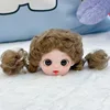 New 16cm Cute Doll's Head 1/8 Bjd Multi Joints Movable Body Accessories 3D Eyes Baby Princess Head 3