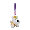 Creative Puppy Keychain Cute Small Dog Doll Plush Keychain For Bag Pendant Furry Puppy Stuffed Keys Accessories Toy Doll 6