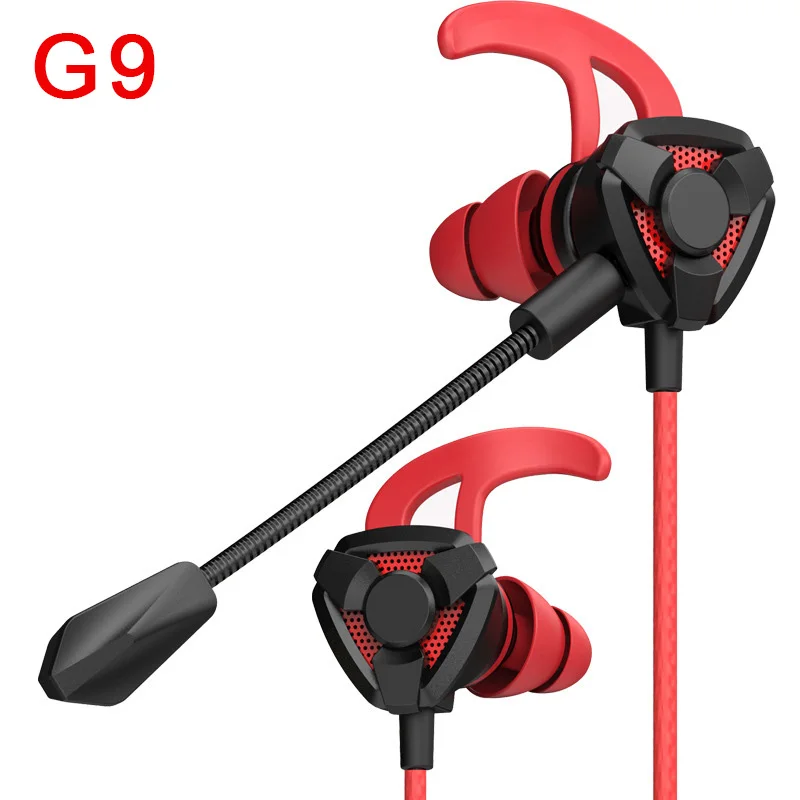 Wired Headphones Gaming Earphones with Microphone Stereo Bass Gamer Earphones Sports Haedset For Mobile Phone Computer 