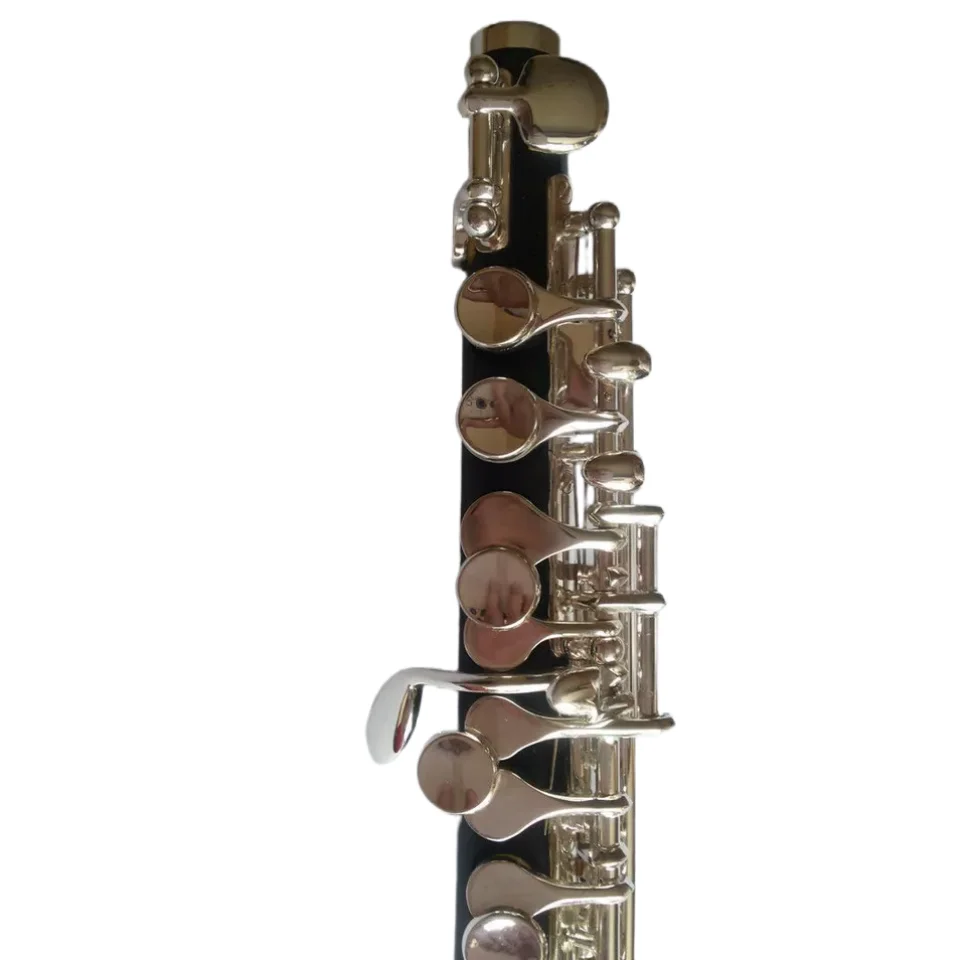 COMPOSITE WOOD PICCOLO WITH SILVER PLATED KEYS