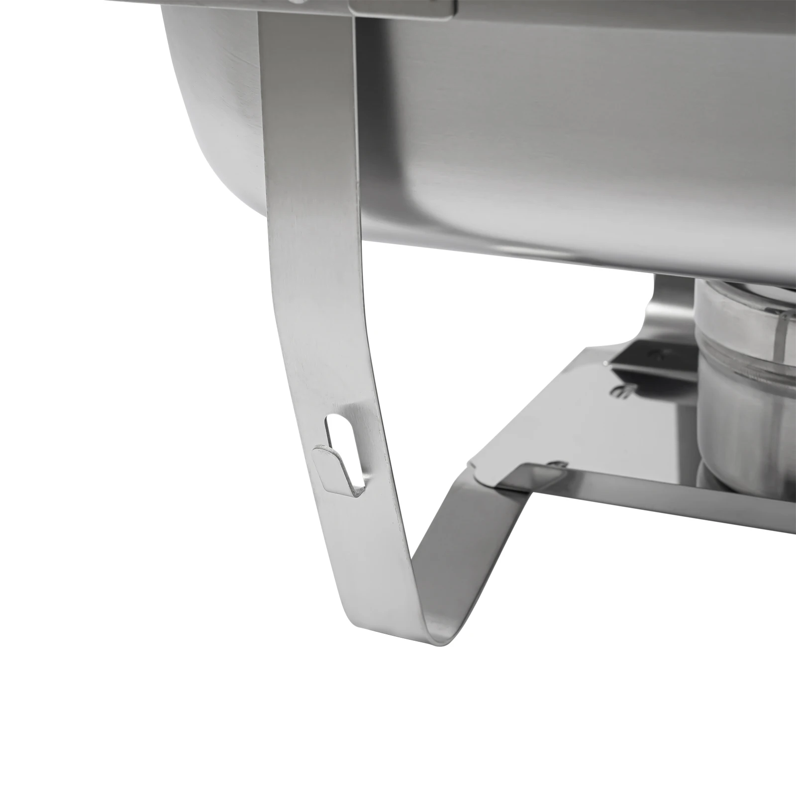 Speisenwärmer mit 5L Fassungsvermögen, 3-Fach Chafing Dish, Buffet-Wärmebehälter, Catering-Schale für Restaurant, Hochzeit, Bankett – Detail 10