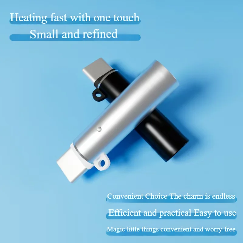 Mini Rechargeable Lighter - Portable Wireless Ignition, Smart Type-C Charging, Compact Metal Design (40x10mm) | Mini Lighter