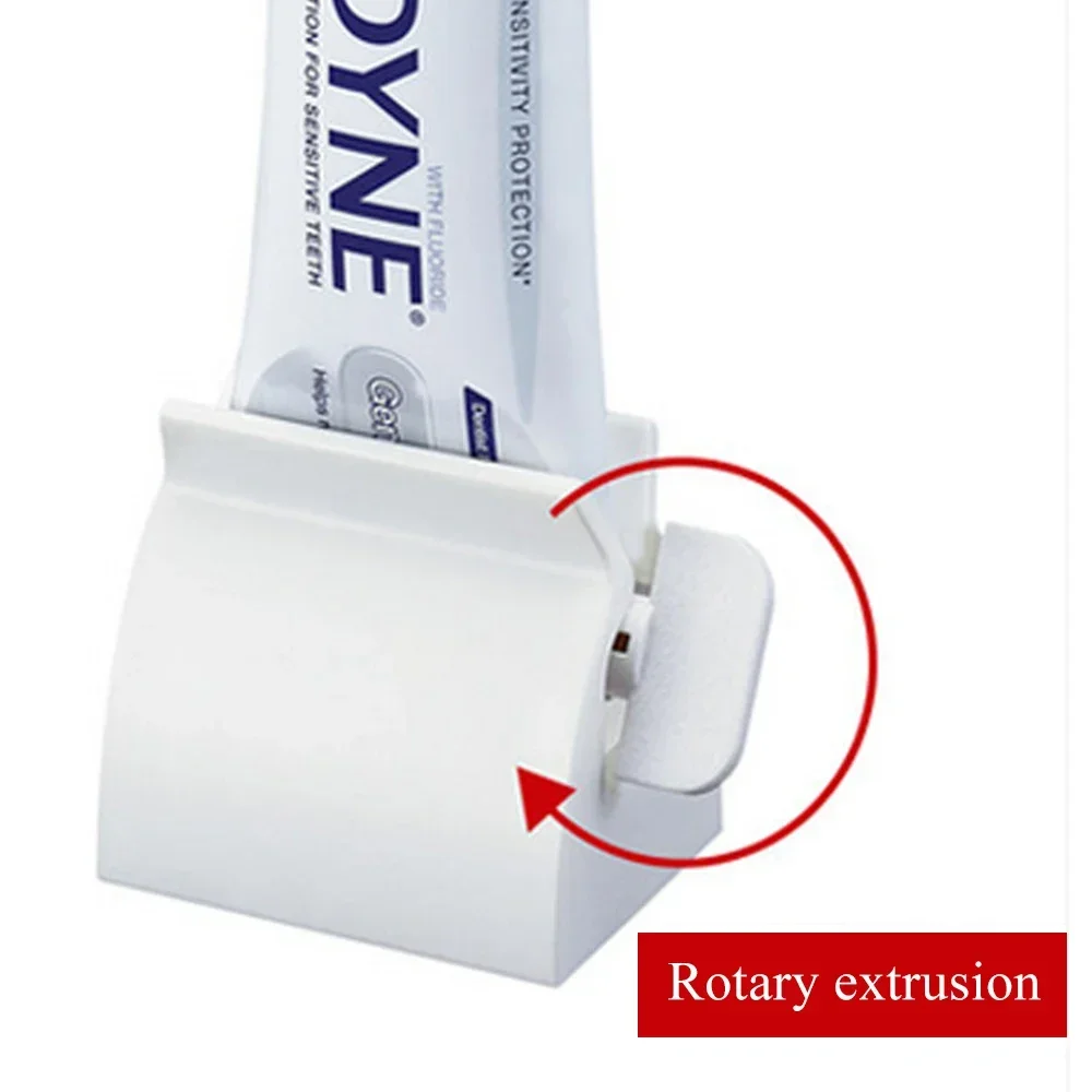 2 Sizes Rolling Tube Toothpaste Squeezer Dispenser Toothpaste Seat Holder Stand Roller Bathroom Set Accessories toothpaste squeezer