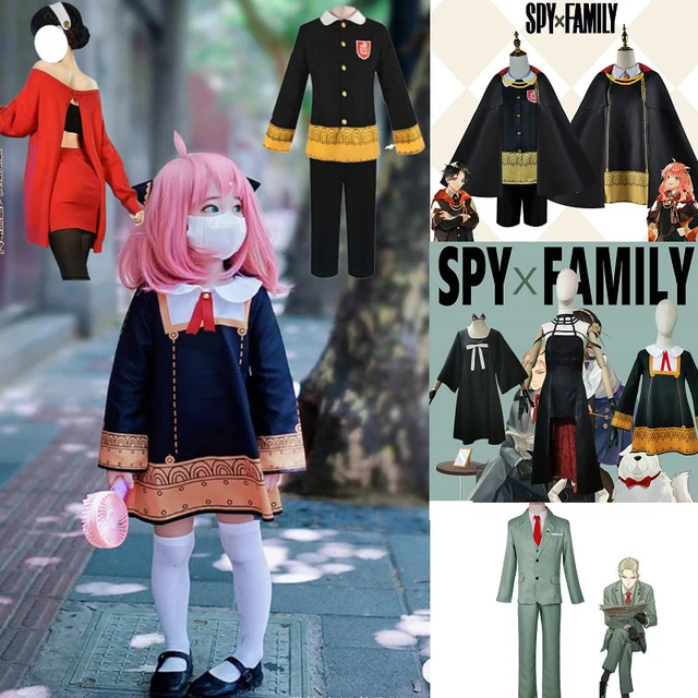 Anime SPY X FAMILY Cosplay Yor Forger Yor Briar Cosplay Costume Women Sexy  Red Sweater Mini Dress Thorn Princess Costumes - AliExpress