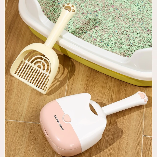 1PC Multifunctional Pet Cat Litter Shovel Set Integrated Cat Litter Shovel Collision Color Cat Shit Shovel Tool Pet Supplies 3