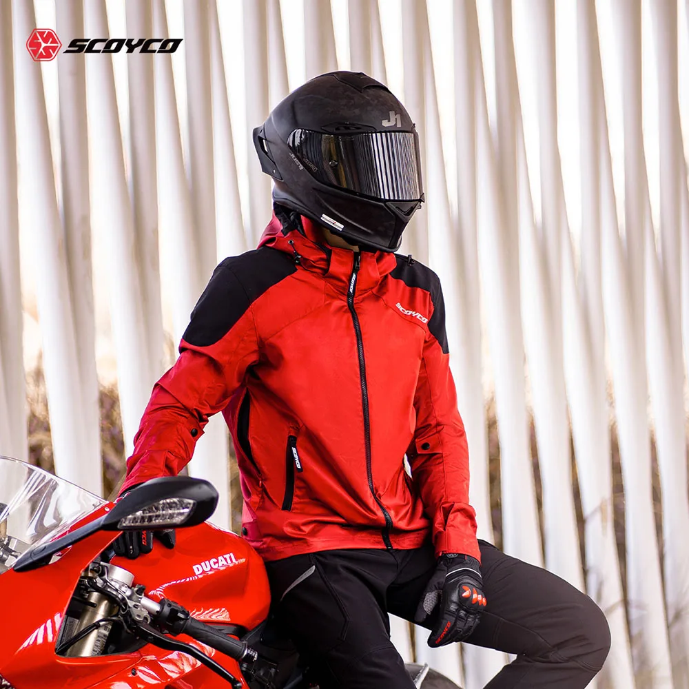 방수 오토바이 자켓 남자 내한성 Chaqueta 모토 안티 가을 오토바이 자켓 7pcs 보호 패드 모토 의류