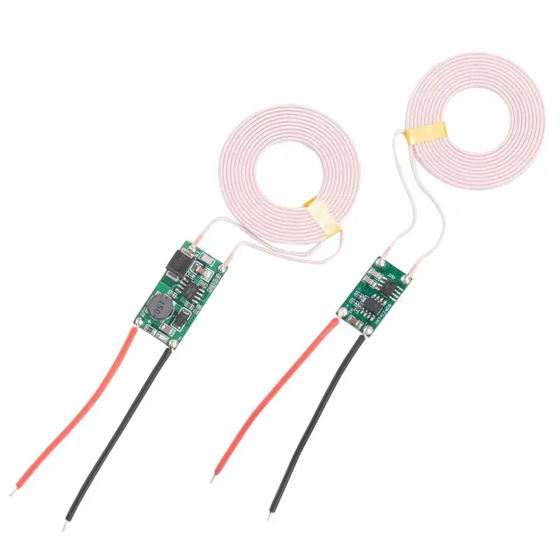 LC-5V2A 무선 전원 모듈 무선 충전 송신기 및 수신기 회로 기판 다기능 편리한 모듈 내구성