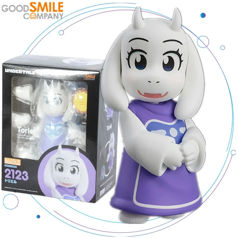 

Original Genuine GSC Nendoroid #2123 Game Undertale Toriel Action Figure PVC Model Q Version Toys Gifts