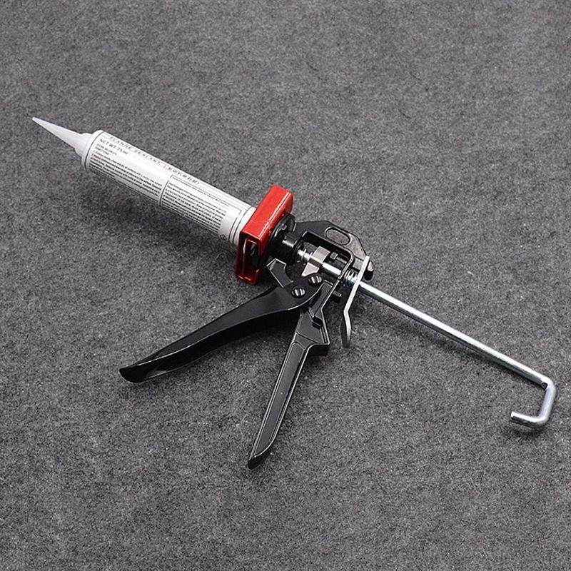 Applicator Caulking Adhensive Squeeze Cartridge Manual Dispenser for Auto Car Motorcycle Engine Maintenance 4