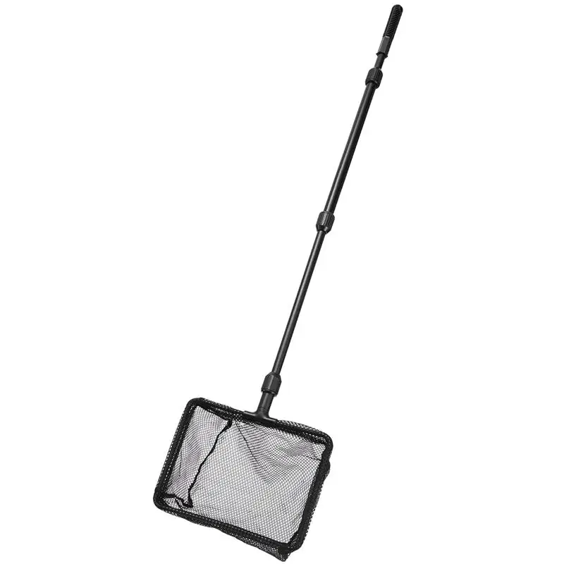 

Large Fishing Net Extendable Fishing Net Plastic Pole Handle Telescopic Landing Net Tuck Net Pond for Fish Tank Lakes Ponds