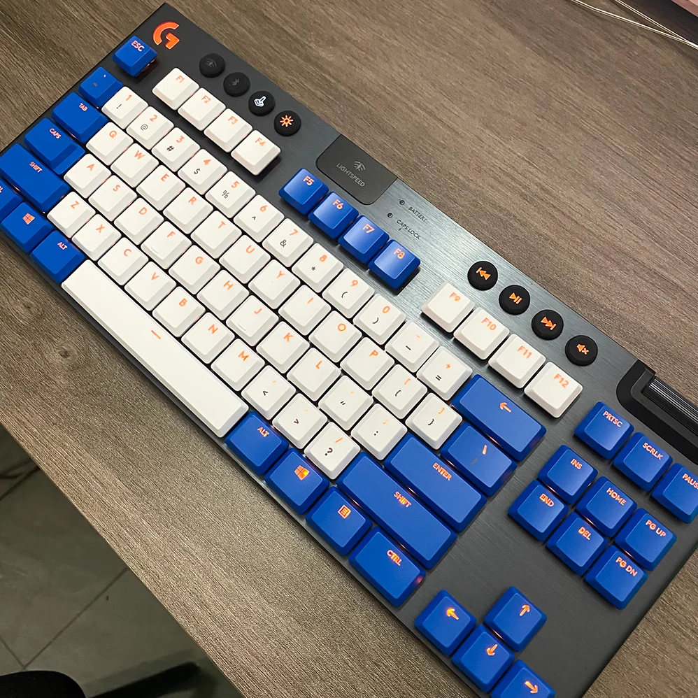 RGB 기계식 키보드 백라이트 키캡, 111 키 커스텀 샤인 스루 키캡, 로지텍 G813, G815, G913, G915, TKL 교체용