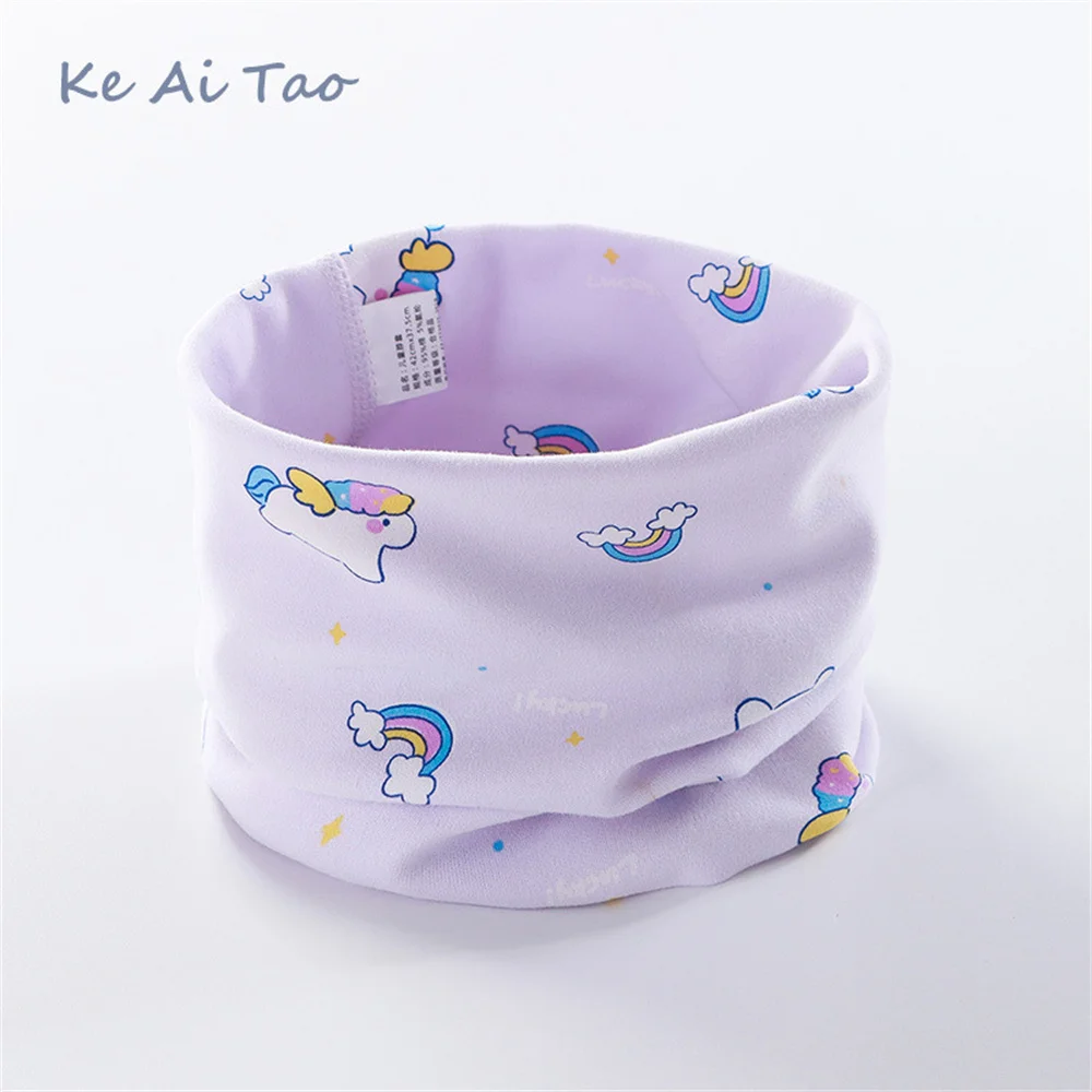 New Spring Autumn Children Scarf Fashion Kids Child Cotton Scarf Boys Girls O Ring Children Collar Child Neck