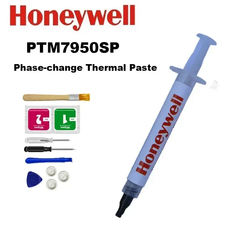 Graxa Térmica para Computador Cpu Placa Gráfica Gpu Mudança de Fase Condutiva Pasta de Silicone Ptm7950sp Honeywell7958sp - Imagem 5