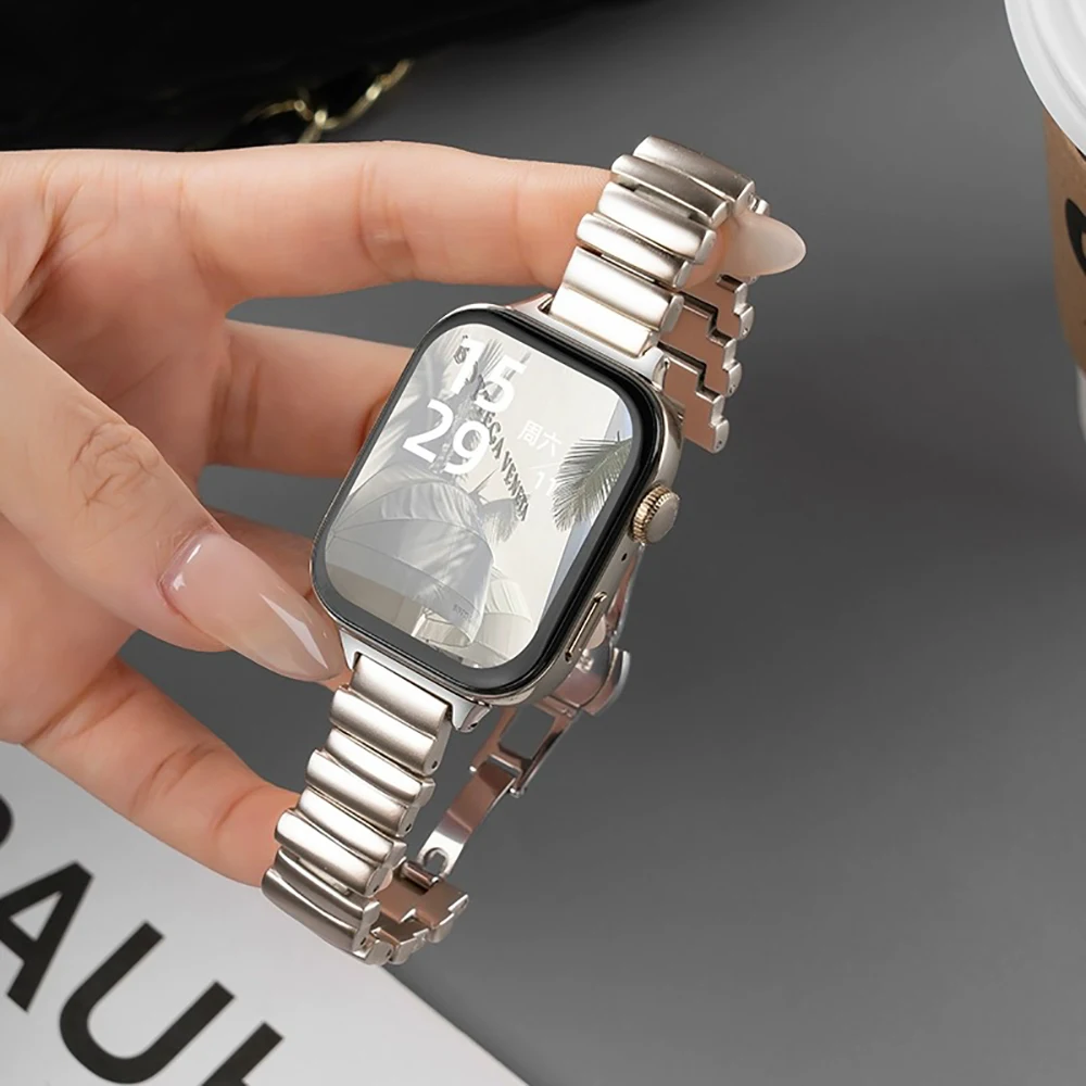 High-Quality Irregular Stainless Steel Bracelet
