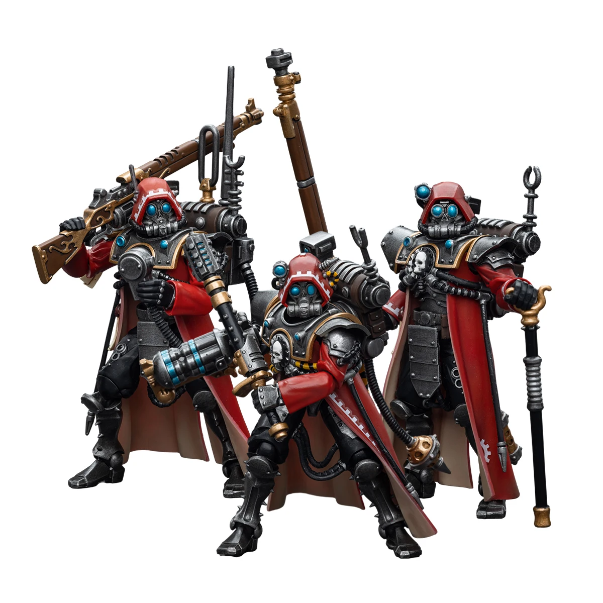 [In-Stock] Joytoy 1/18 Action Figure Warhammer 40K Adeptus Mechanicus Skitarii Ranger Anime Modello Militare Spedizione Gratuita