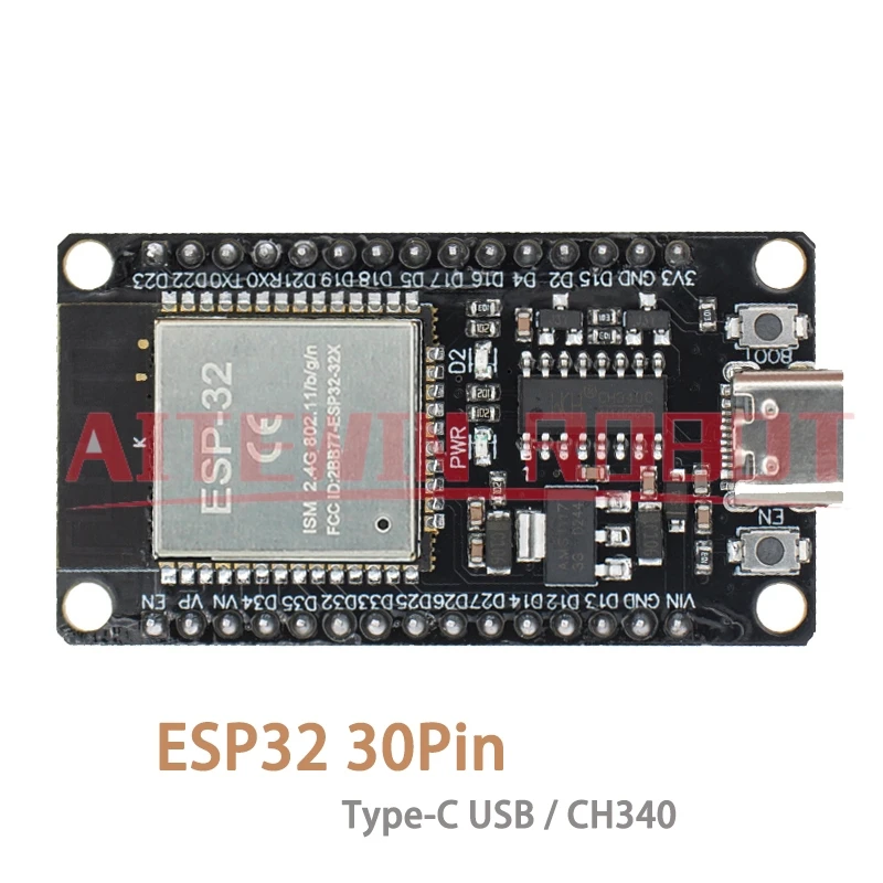 รูปสินค้า บอร์ดพัฒนา ESP32 30PIN WiFi + Bluetooth สำหรับโปรเจกต์อัจฉริยะ
