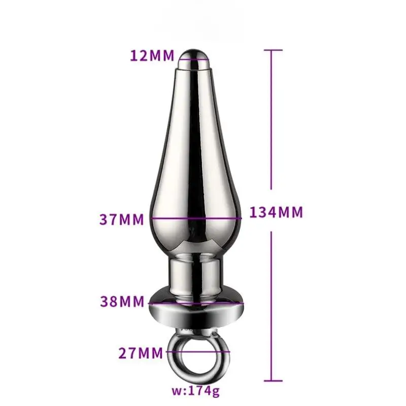 Detachable Anal Plug Stainless Steel Anus Speculum Masturbation Expander Adult Douche Sex Dilation Toy Hollow Butt Irrigation