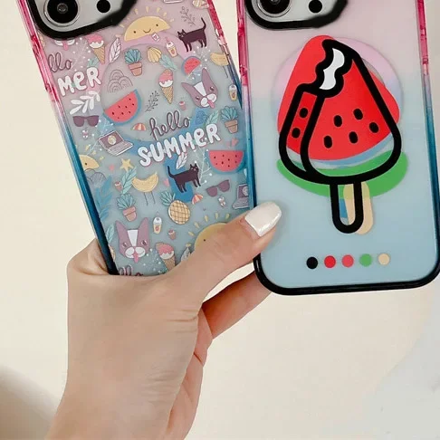 

Watermelon MagSafe Phone Case Cover for IPhone 12 13 14 15 Pro Max Case for IPhone 15 Pro Max