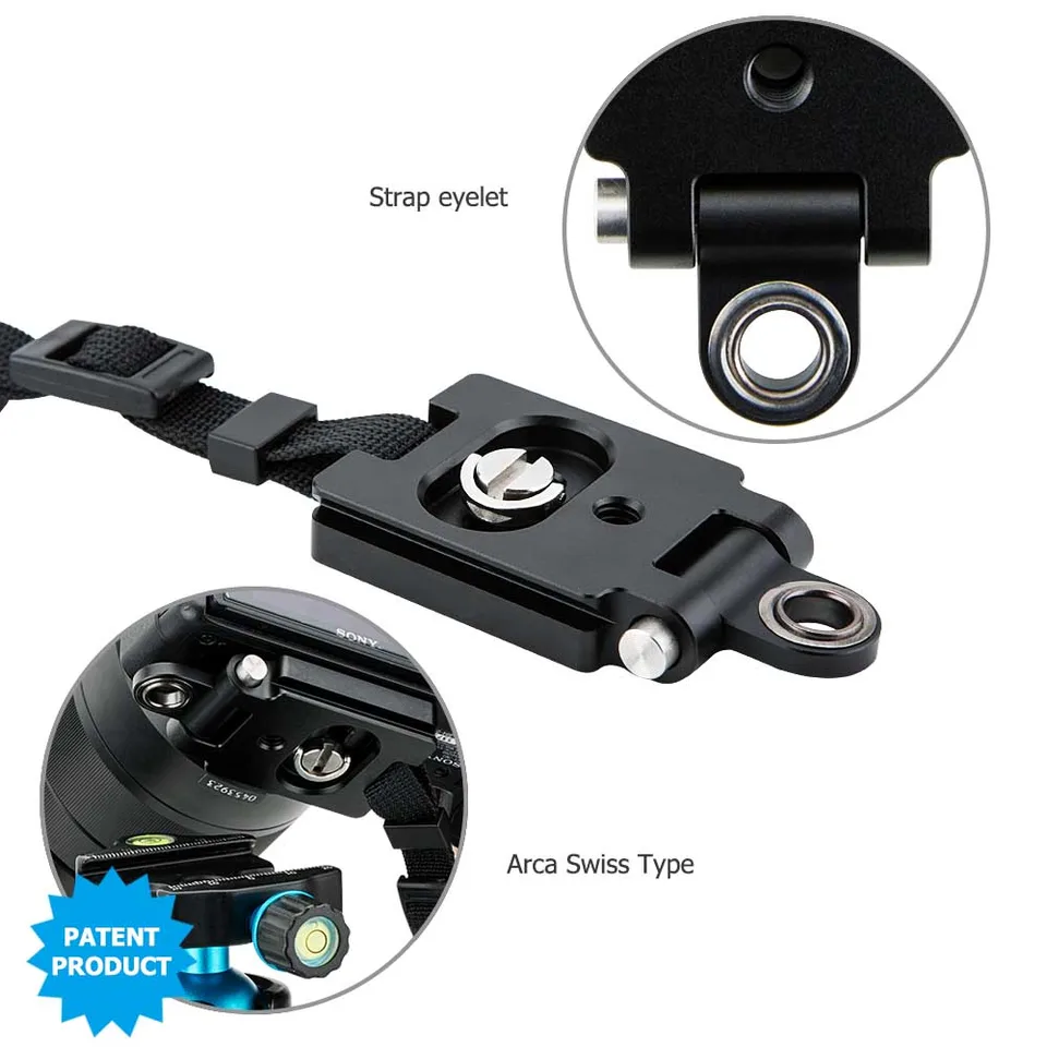 JJC ミラーレスカメラリストハンドストラップグリップ富士