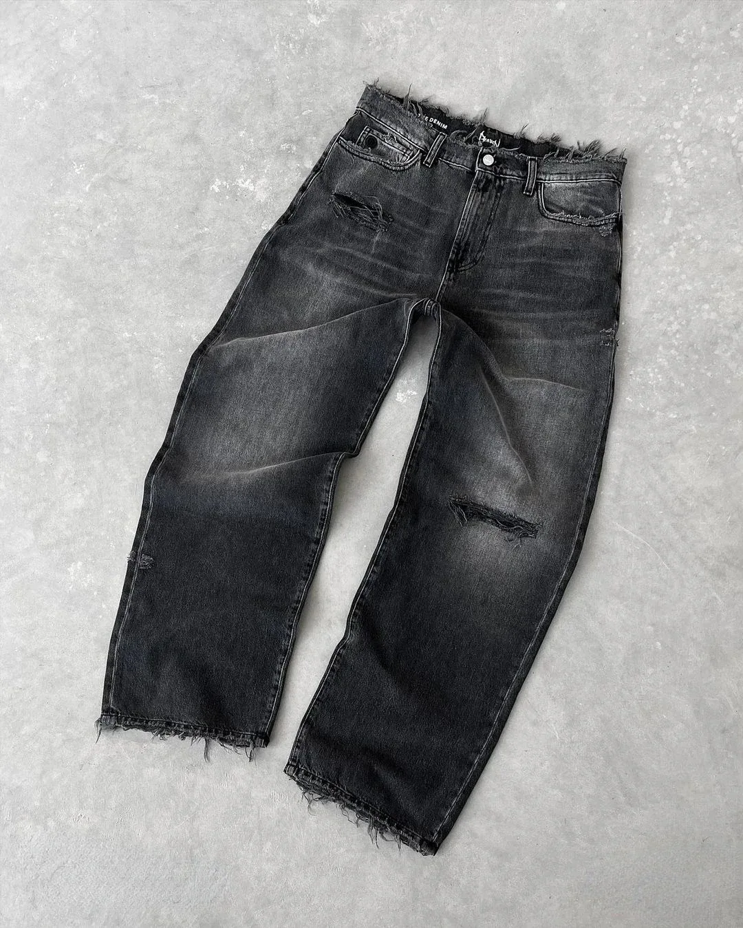 Straight Jeans Side View