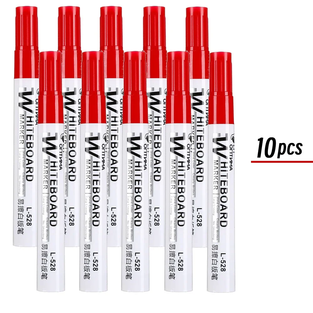 Erasable Whiteboard & Blackboard Marker Pens for Office, School, and Art