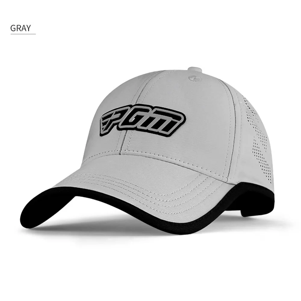 PGM Golf Wear Caps Adjustable Sunscreen Hats Outdoor Sport Baseball Cycling Hiking Windproof Breathable Travel Cap For Men 골프모자