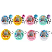 Electronic Digital Pet Game Funny Console Machine Keychain E-Pet Game Nostalgic Virtual Interactive Toys Christmas Gift 1