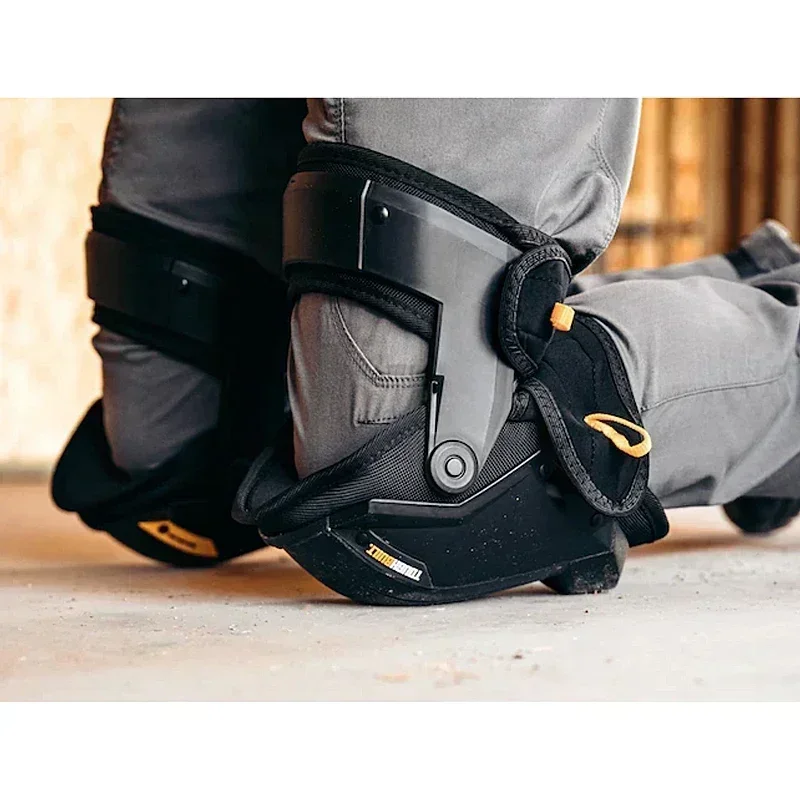 TOUGHBUILT TBL-KP-G3 Monochrome Anti slip Silicone Knee Protector for Motorcycle Silicone Kneeling Protection 3