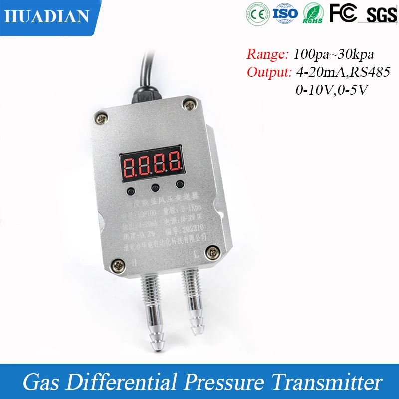 

Different pressure transmitter differential pressure sensor 4-20ma for air gas liquid transducer 0-10v